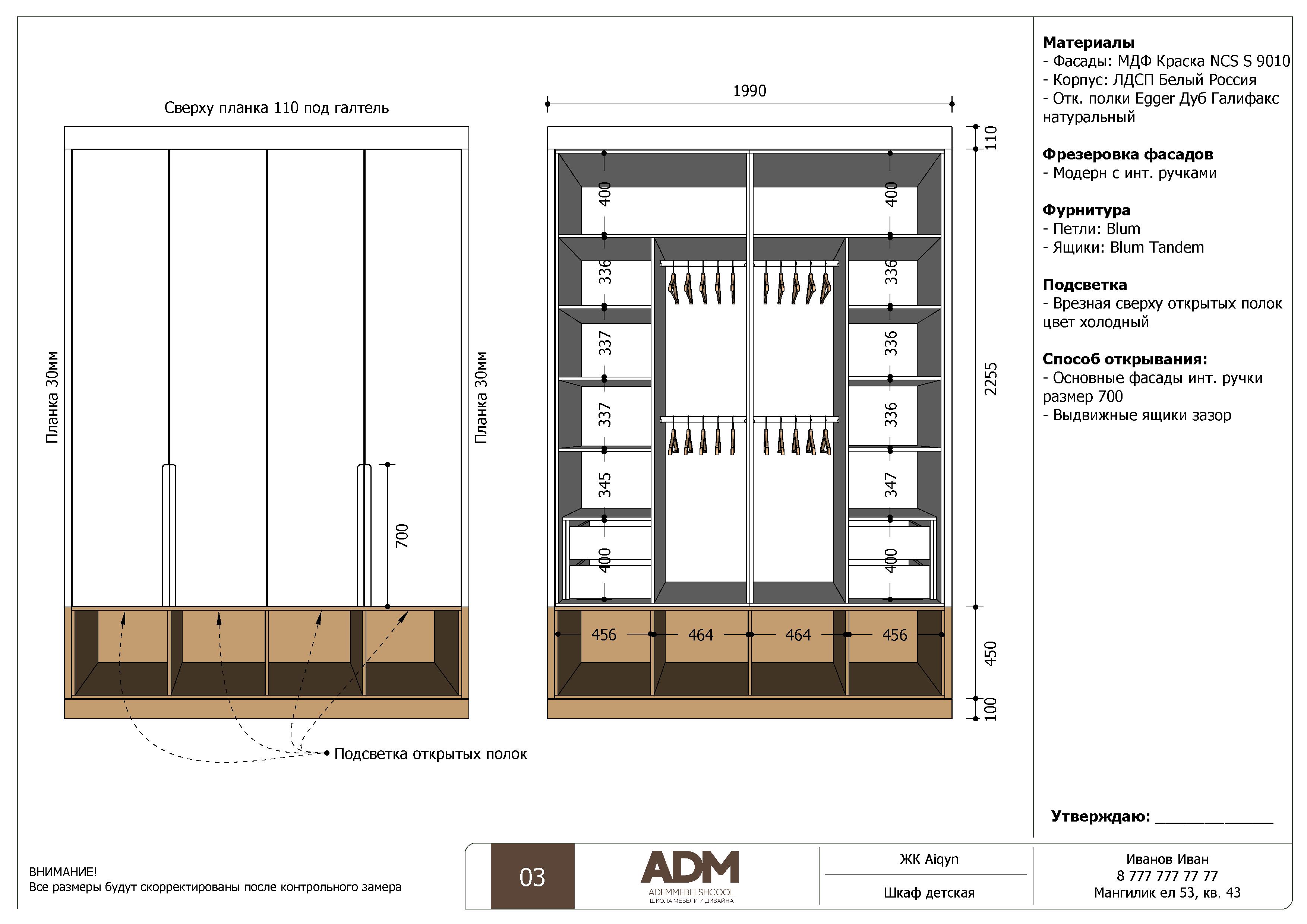 Спецификация для производства - страница 3